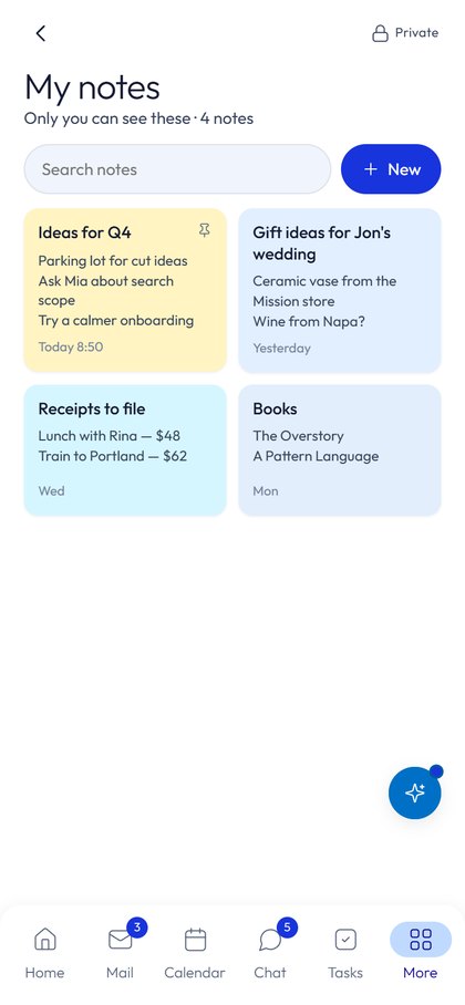 My notes